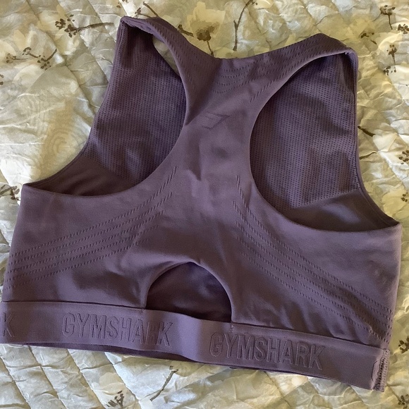 Purple Gymshark Sports Bra M - Picture 2 of 4